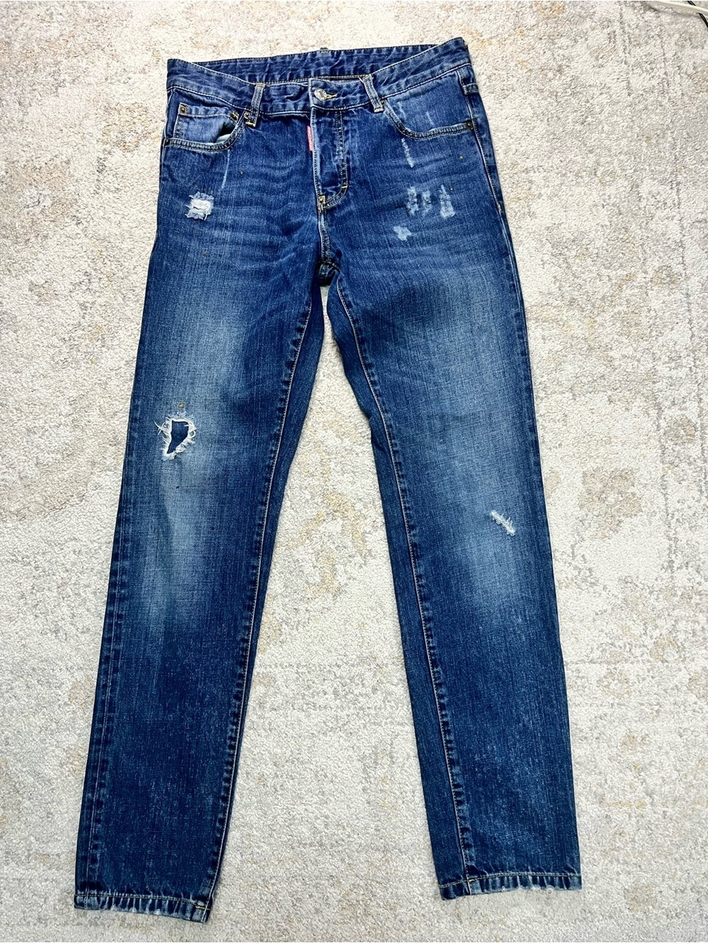 Dsquared2 Cool Guy Jeans Slim EU 46 / US 30 Distressed 31 Inseam